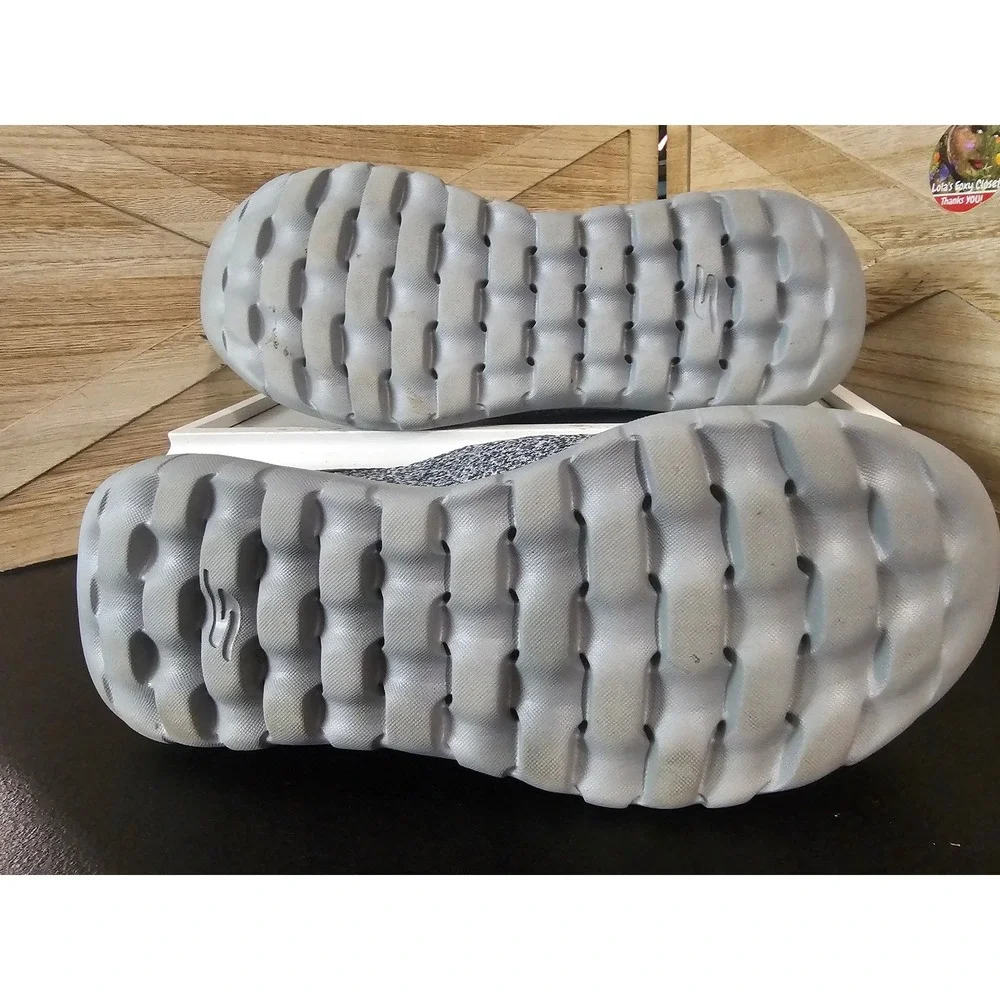 Skechers Shoes Mens 8 Gray Go Walk Anywhere Hands Free Slip-ins Gen5 216285 #633